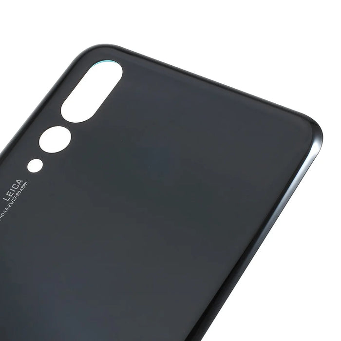 Battery Housing Cover Spare Part with Adhesive Sticker for Huawei P20 Pro - Black - 4