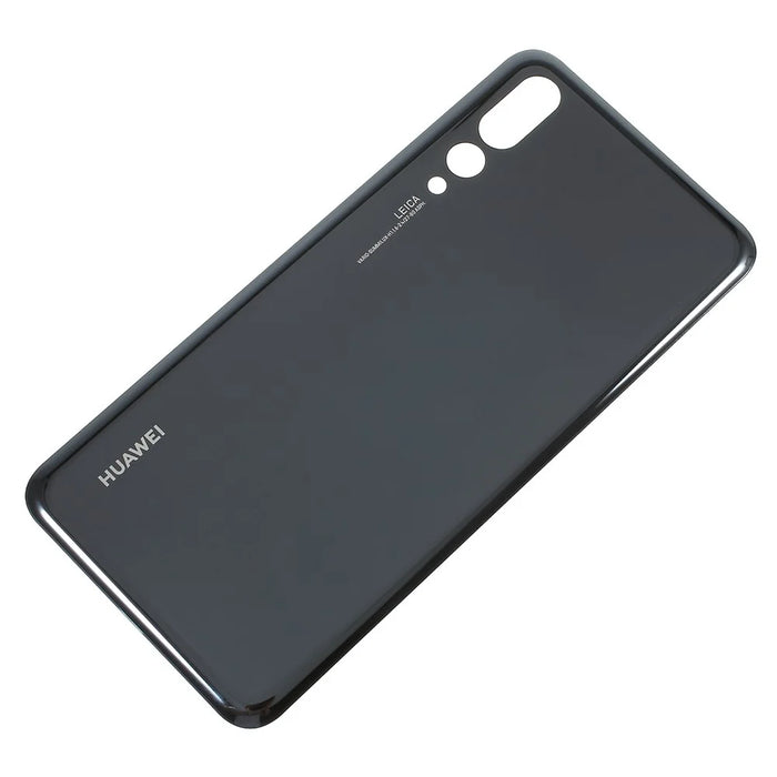 Battery Housing Cover Spare Part with Adhesive Sticker for Huawei P20 Pro - Black - 6