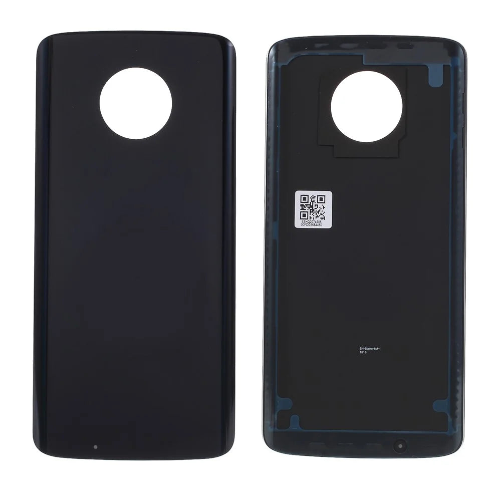 OEM Battery Housing Door Cover Repair Part for Motorola Moto G6 - Black - 1