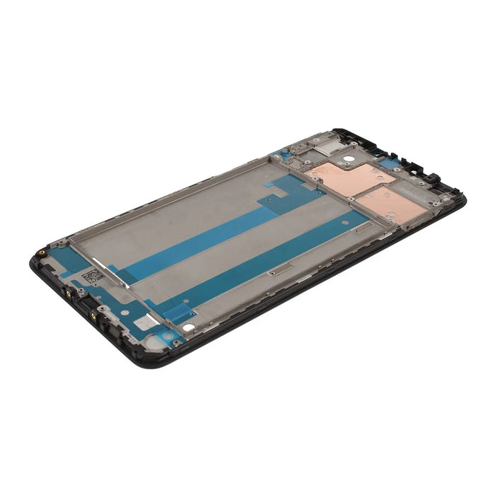 OEM Front Housing Frame Replacement Part (A Side) for Xiaomi Mi Max 3 - Black - 2