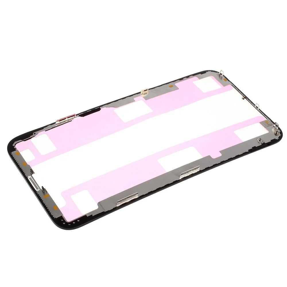 For iPhone XS 5.8 inch LCD Front Supporting Frame Bezel Bracket with Hot Melt Glue - Black - 2