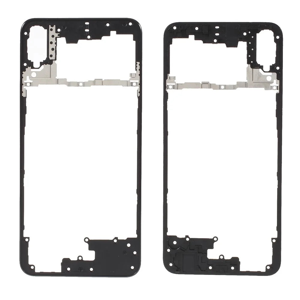 OEM LCD Front Supporting Frame Bezel Replacement for Huawei Honor 8X - Black - 1