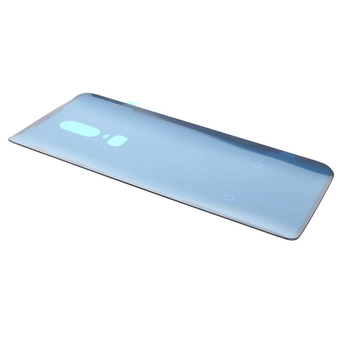 Battery Housing Door Cover Part with Adhesive Sticker for OnePlus 6 - Black - 5