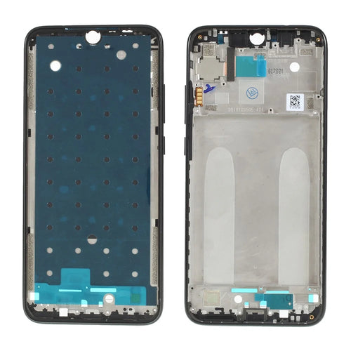 OEM Middle Plate Frame Part for Xiaomi Redmi Note 7 / Note 7 Pro - Black - 1
