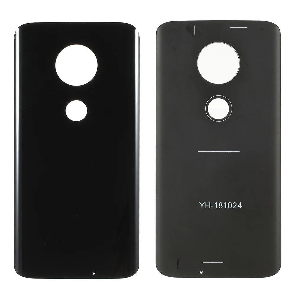 Battery Housing Cover for Motorola Moto G7 (without Logo) - Black - 1