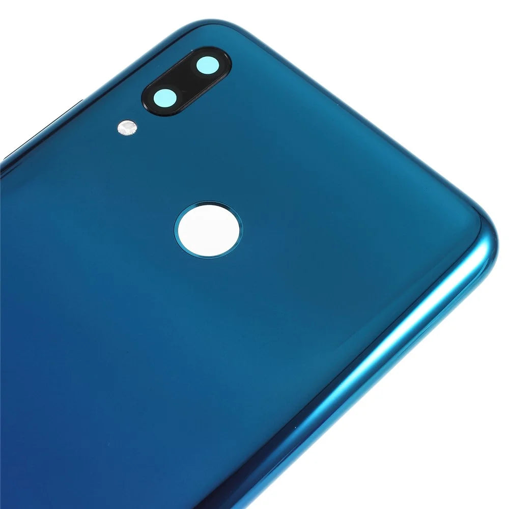 OEM Back Battery Housing with Camera Lens Ring Cover + Side Buttons for Huawei P Smart (2019) - Twilight - 4