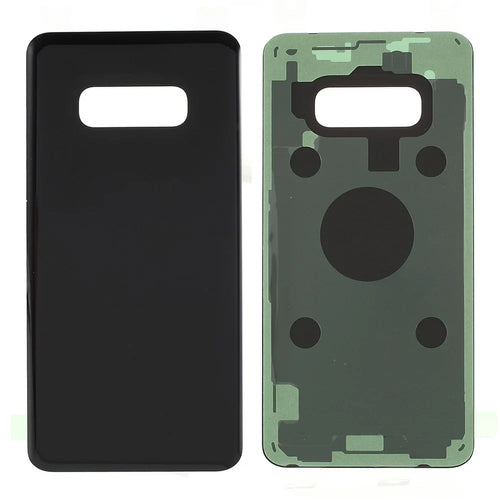 Battery Door Cover Housing with Adhesive Sticker for Samsung Galaxy S10e G970 - Black - 1