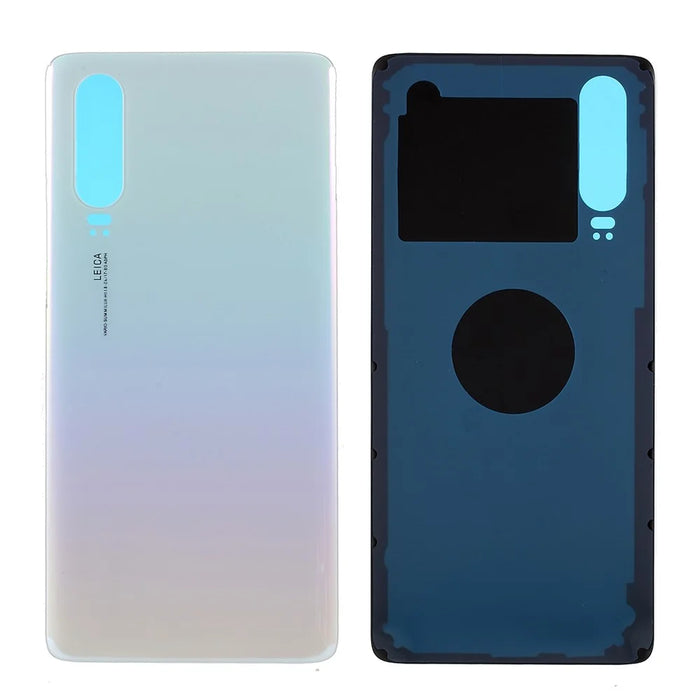 Battery Housing Door Cover Replacement for Huawei P30 - White - 1