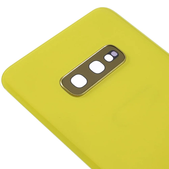 For Samsung Galaxy S10E G970 Battery Housing Cover Repair Part - Yellow - 3