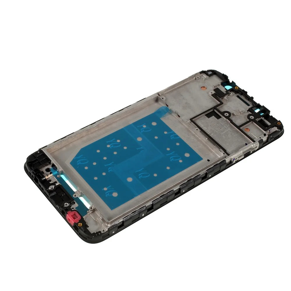 OEM Front Housing Frame + Earpiece Mesh Repair Part for Huawei Y5 (2018) - Black - 4