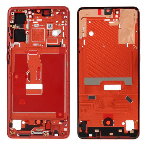 For Huawei P30 OEM Middle Plate Frame Spare Part (without Logo) - Red - 1