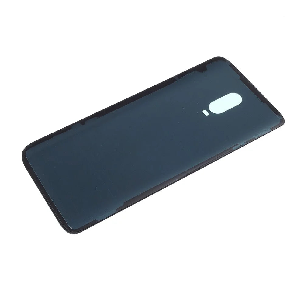 Battery Housing Door Cover Part with Adhesive Sticker for OnePlus 6T - Metal Black - 3