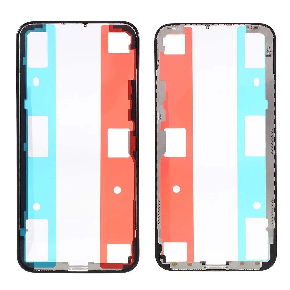 LCD Front Frame Bezel Part for iPhone X - Black - 1