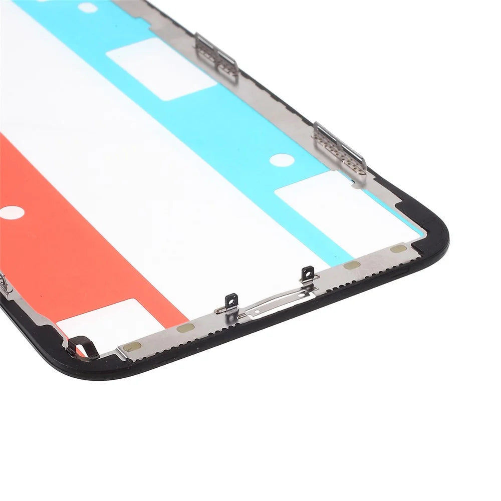 LCD Front Frame Bezel Part for iPhone X - Black - 4