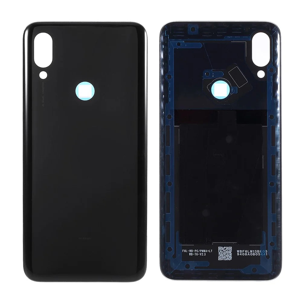 OEM Battery Housing Back Cover Replace Part for Xiaomi Redmi 7 - Black - 1