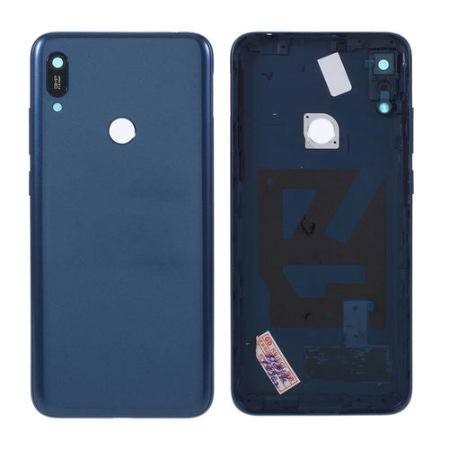 OEM for Huawei Y6 (2019, with Fingerprint Sensor)/Y6 Prime (2019) Battery Housing Back Cover Replacement - Blue - 1