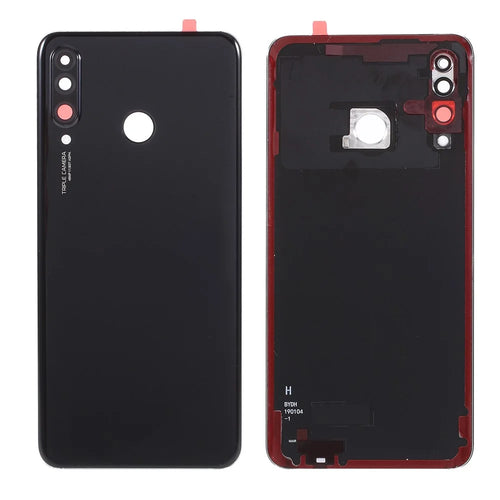 OEM Back Door Housing Replacement Part with 48MP Camera Lens Cover for Huawei P30 Lite - Black - 1