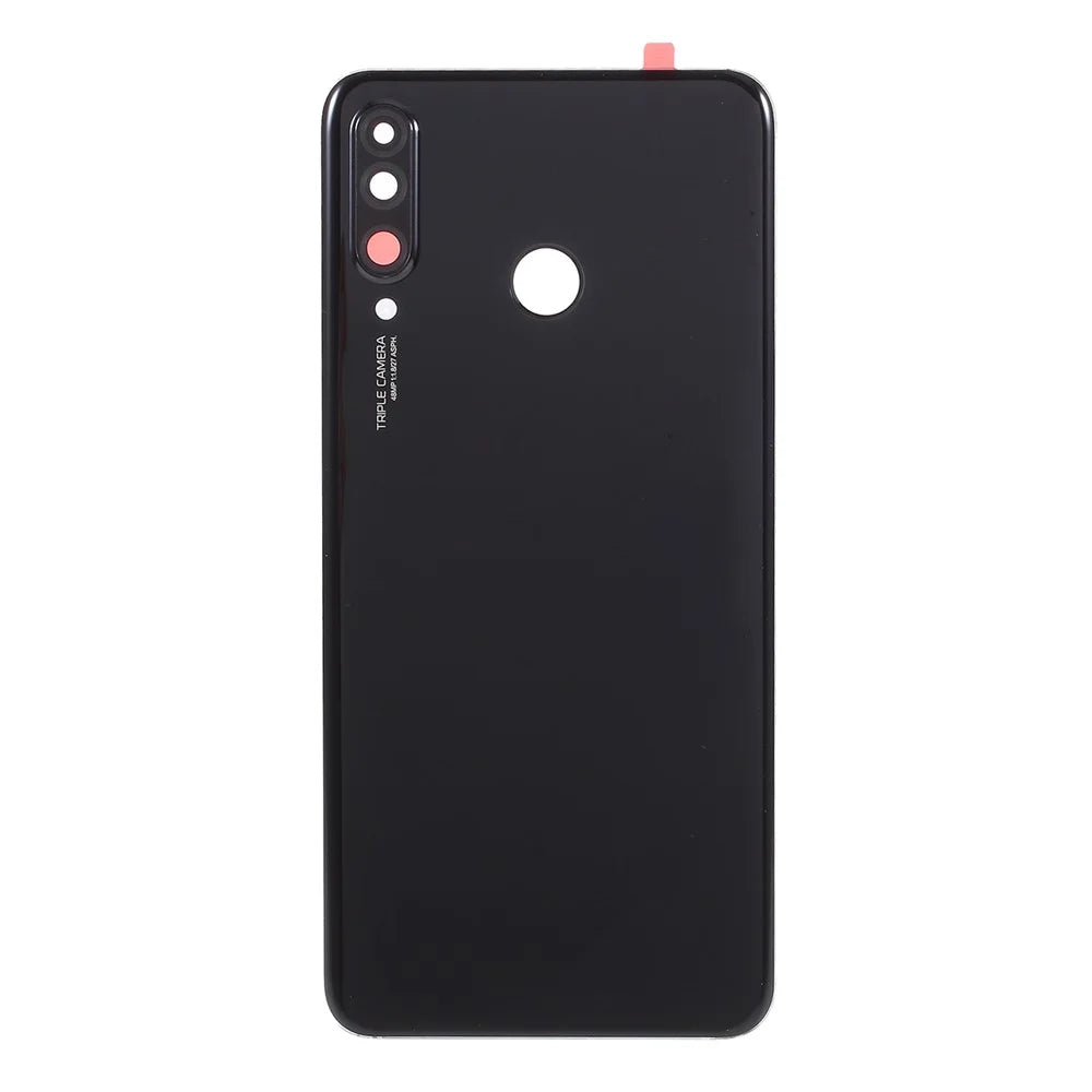 OEM Back Door Housing Replacement Part with 48MP Camera Lens Cover for Huawei P30 Lite - Black - 4