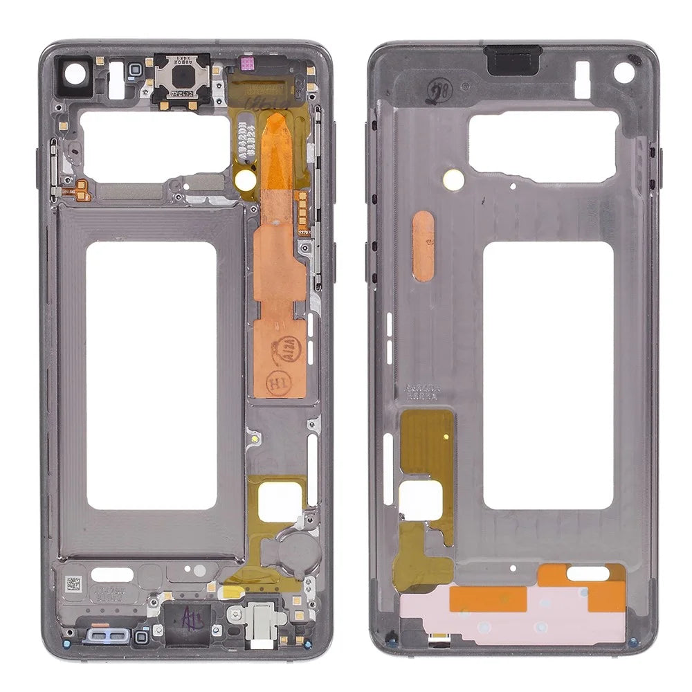 OEM Middle Plate Frame Replacement for Samsung Galaxy S10 G973F - Black - 1