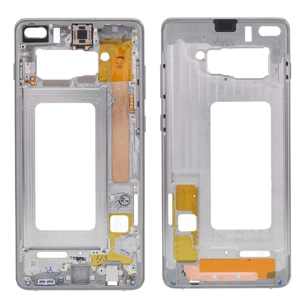 OEM Middle Plate Frame Part for Samsung Galaxy S10 Plus G975F - Black - 1