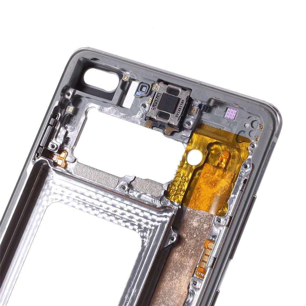 OEM Middle Plate Frame Part for Samsung Galaxy S10 Plus G975F - Black - 2