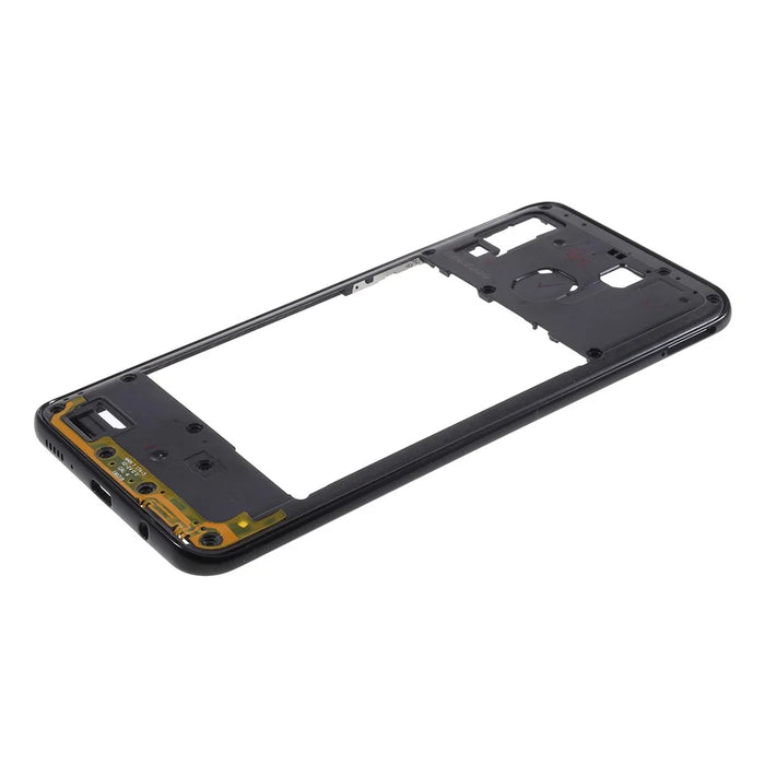 OEM Middle Plate Frame Repair Part (Plastic) for Samsung Galaxy A20 SM-A205F - Black - 5
