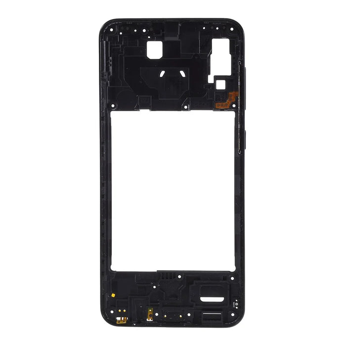 OEM Middle Plate Frame Repair Part (Plastic) for Samsung Galaxy A20 SM-A205F - Black - 6