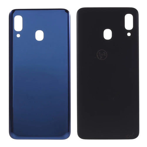For Samsung Galaxy A20 SM-A205F OEM Rear Battery Housing Back Cover without Adhesive Sticker - Blue - 1
