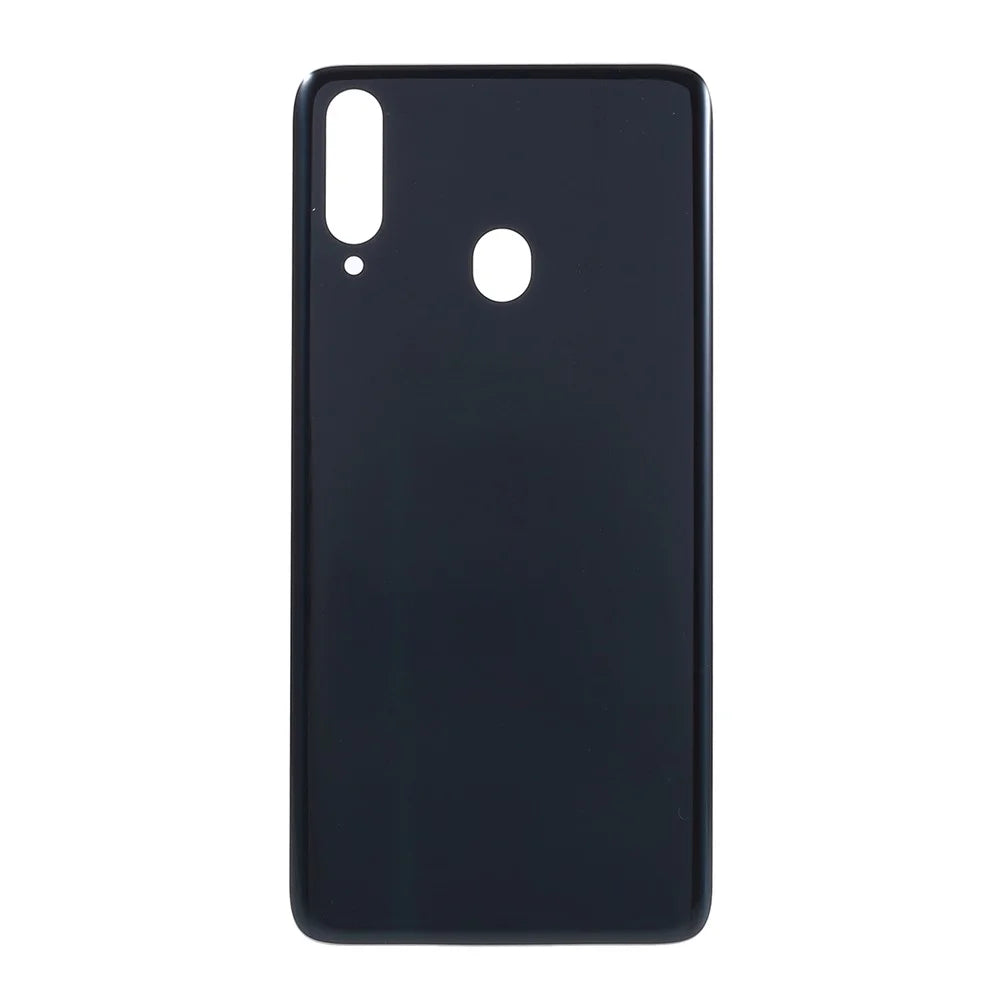For Samsung Galaxy A20s SM-A207F OEM Plastic Battery Door Housing Cover without Adhesive Sticker - Black - 4