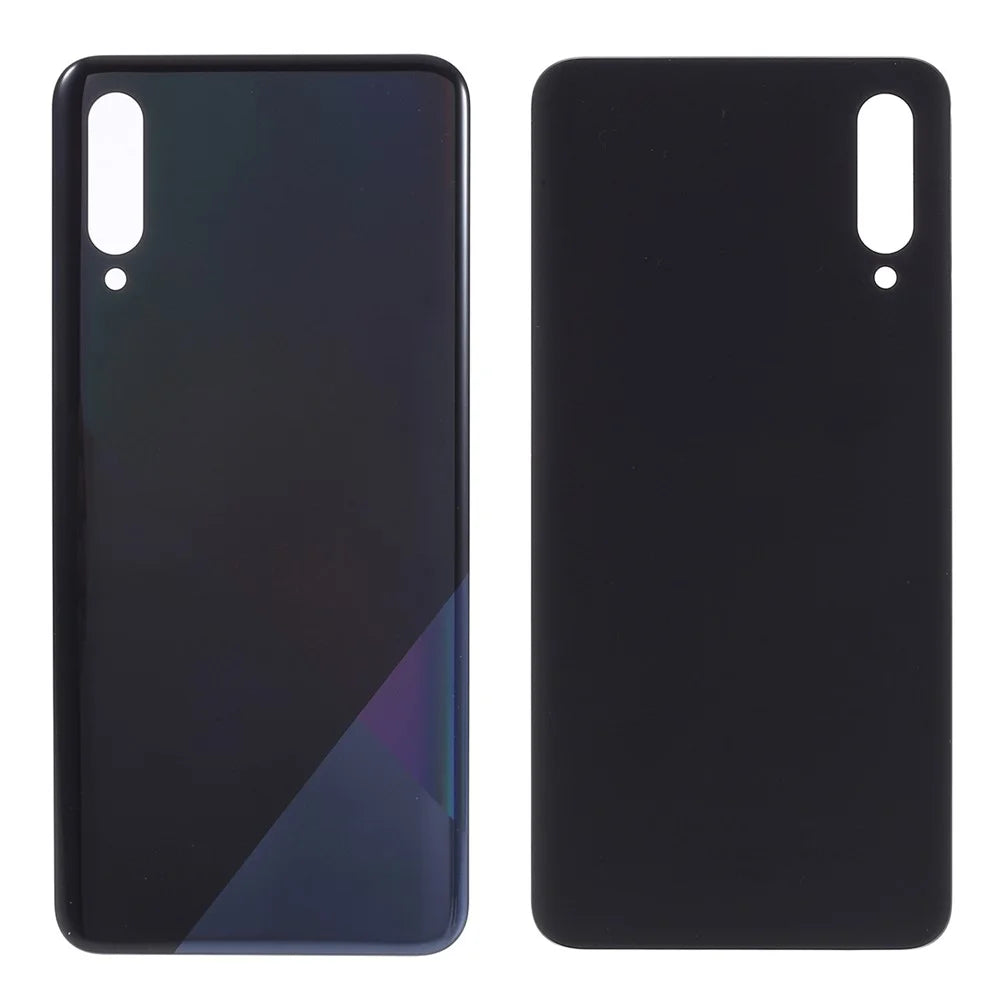 For Samsung Galaxy A30s SM-A307F OEM Plastic Battery Door Housing Cover without Adhesive Sticker - Black - 1