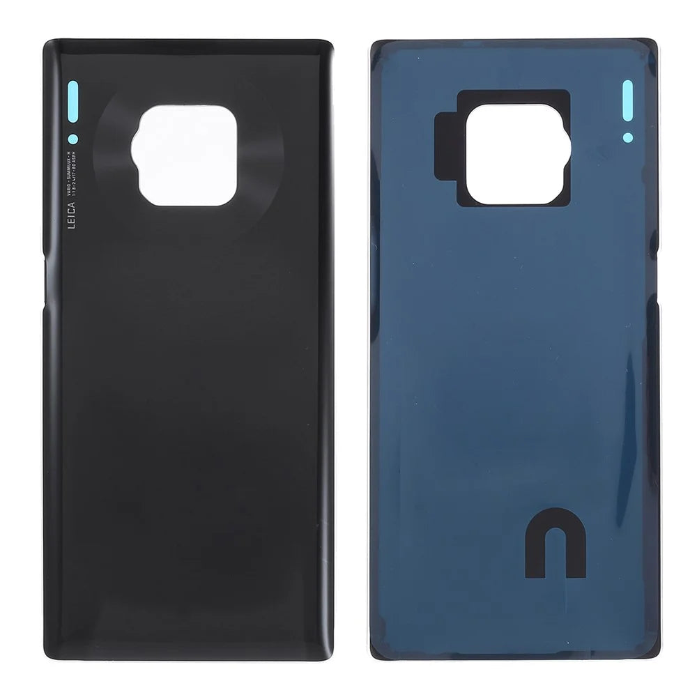 OEM Glass Battery Housing Cover Replacement for Huawei Mate 30 Pro - Black - 1