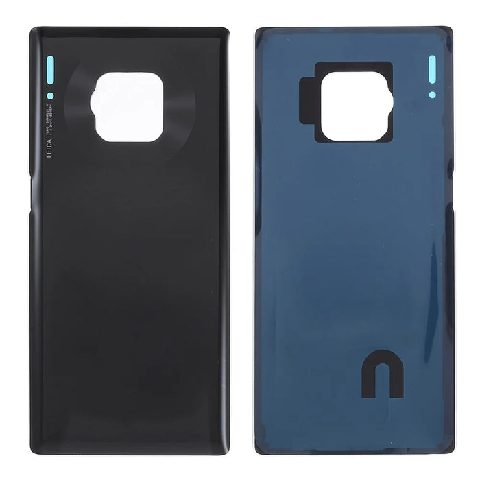OEM Glass Battery Housing Cover Replacement for Huawei Mate 30 Pro - Black - 1
