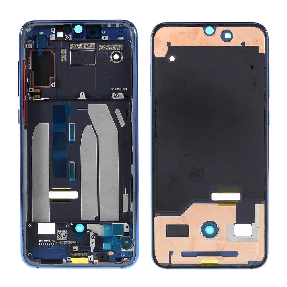 OEM Front Housing Frame Part (A Side) for Xiaomi Mi 9 SE - Blue - 1