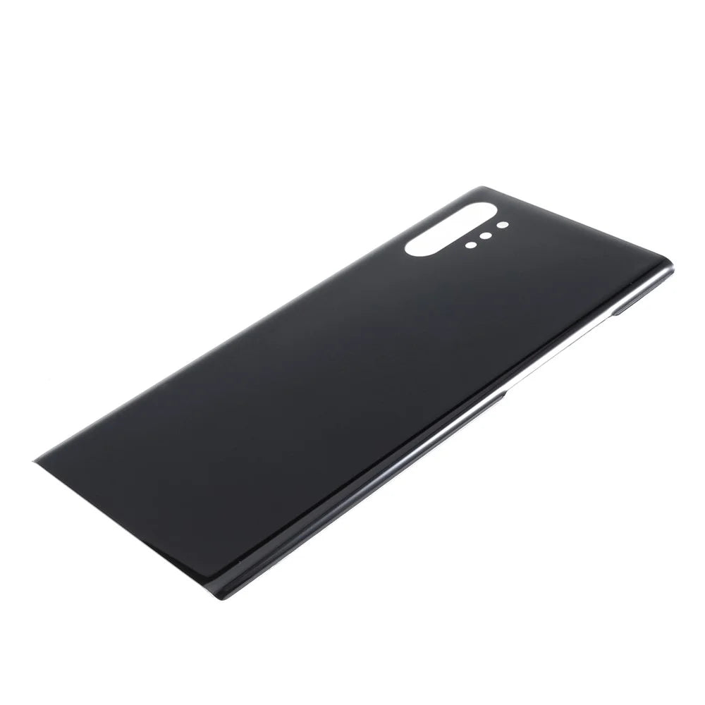 For Samsung Galaxy Note 10 Plus 4G N975 Glass Battery Housing Cover with Adhesive Sticker - Black - 2