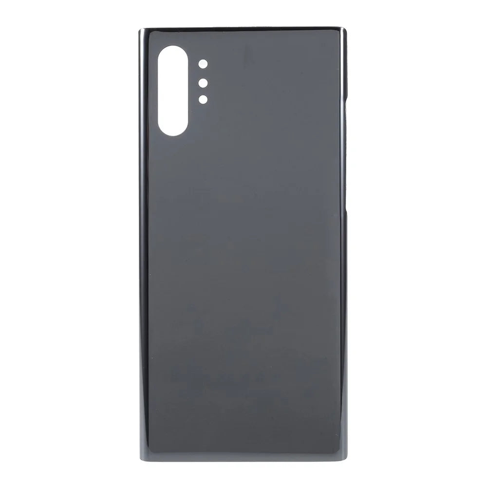 For Samsung Galaxy Note 10 Plus 4G N975 Glass Battery Housing Cover with Adhesive Sticker - Black - 3