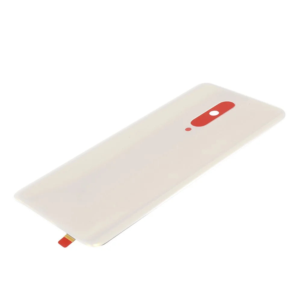 OEM Glass Battery Housing Cover with Adhesive Sticker for OnePlus 7 Pro - White - 4