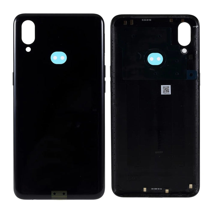 For Samsung Galaxy A10s SM-A107F OEM Back Battery Housing Cover Replacement Part - Black - 1