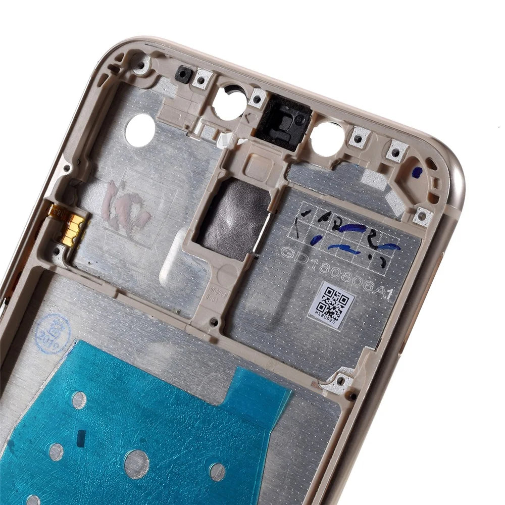 OEM Middle Plate Frame Replacement for Huawei Mate 20 Lite - Gold - 2