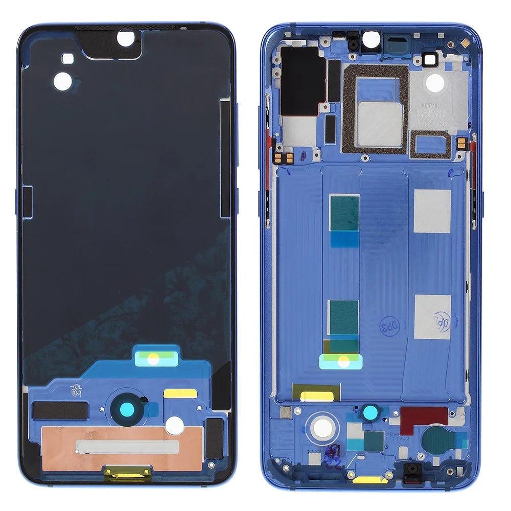 OEM Middle Plate Frame Replacement Part (A Side) for Xiaomi Mi 9 - Blue - 1