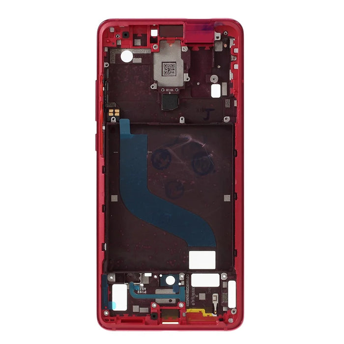 Middle Plate Frame Replacement Part (A Side) for Xiaomi Mi 9T - Red - 2