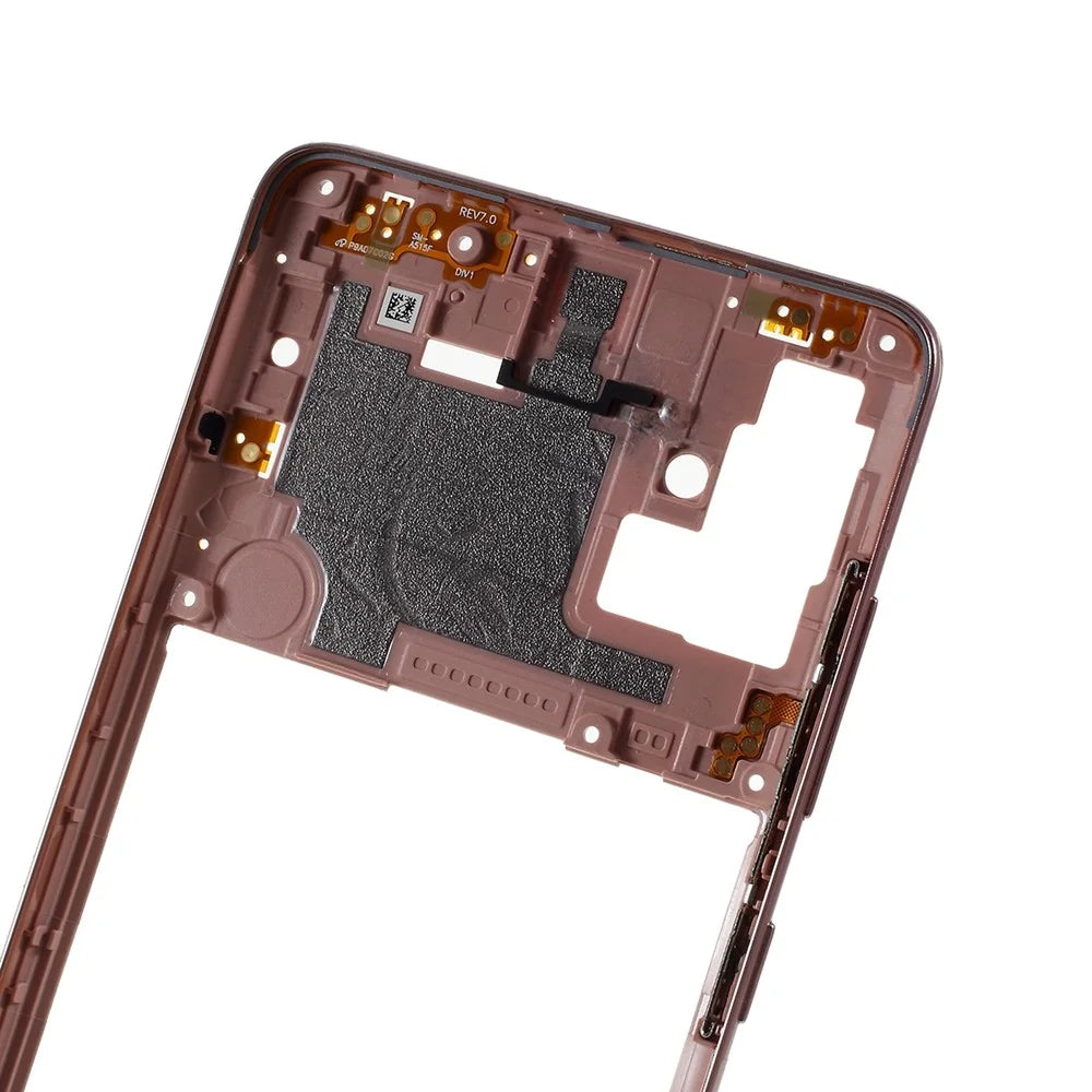 For Samsung Galaxy A51 A515 OEM Middle Frame Replacement Part (Without Logo) - Gold - 4