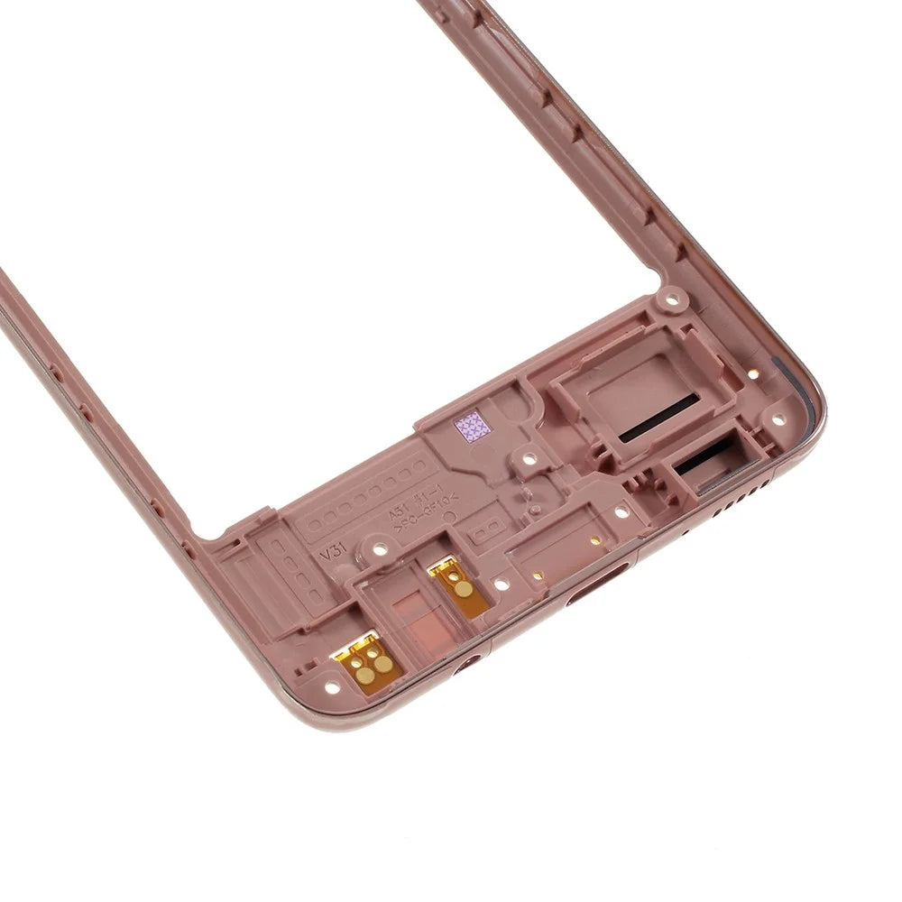 For Samsung Galaxy A51 A515 OEM Middle Frame Replacement Part (Without Logo) - Gold - 5