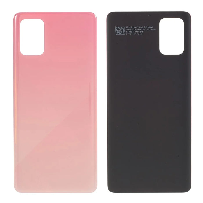 OEM for Samsung Galaxy A71 A715 Back Battery Housing without Adhesive Sticker - Pink - 1