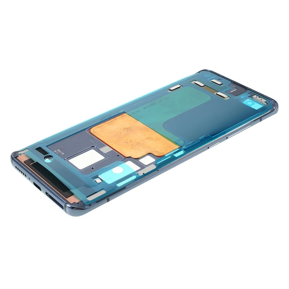 OEM Front Housing Frame Replace Part (A Side + Fingerprint) for Xiaomi Mi 10/Mi 10 Pro - Black - 5