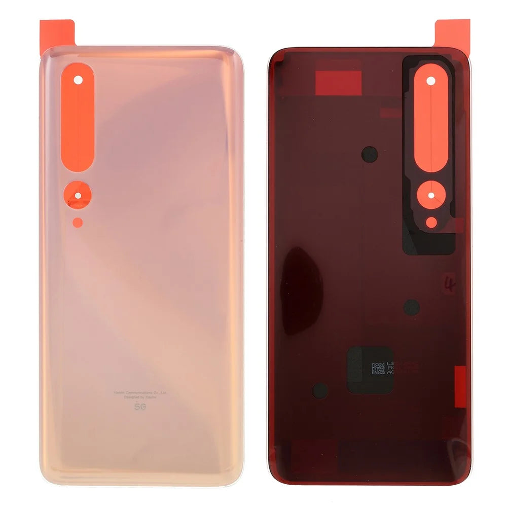 OEM Back Battery Housing Cover Replacement for Xiaomi Mi 10 - Gold - 1