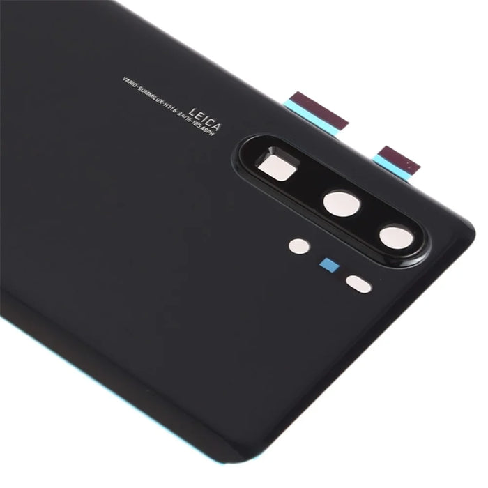 For Huawei P30 Pro OEM Back Battery Housing with Camera Lens Ring Cover - Black - 3