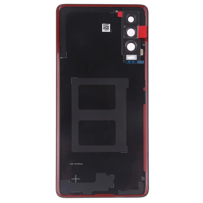 For Huawei P30 OEM Back Battery Housing [with Camera Lens Ring Cover] - Black - 2