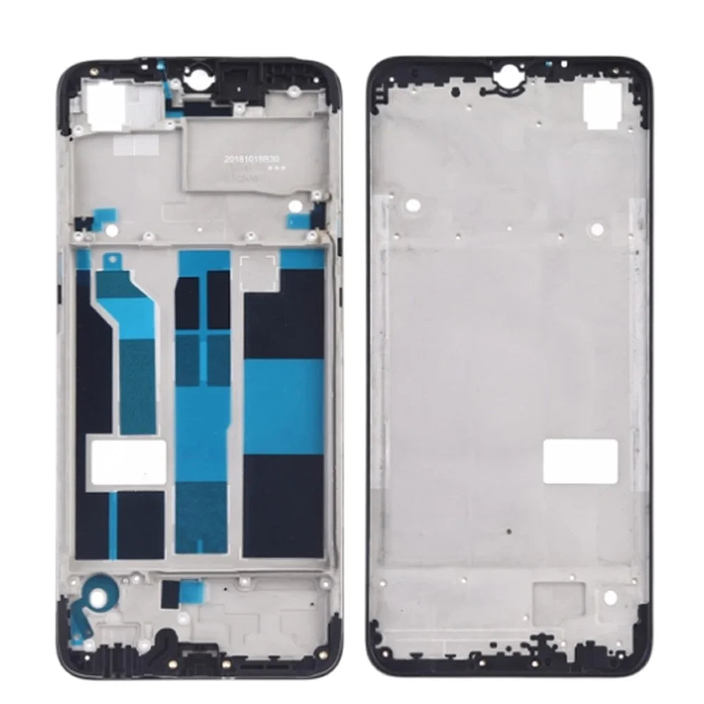 OEM Front Housing Frame Repair Part (A Side) for OPPO F9 / A7x / F9 (F9 Pro) - White - 1