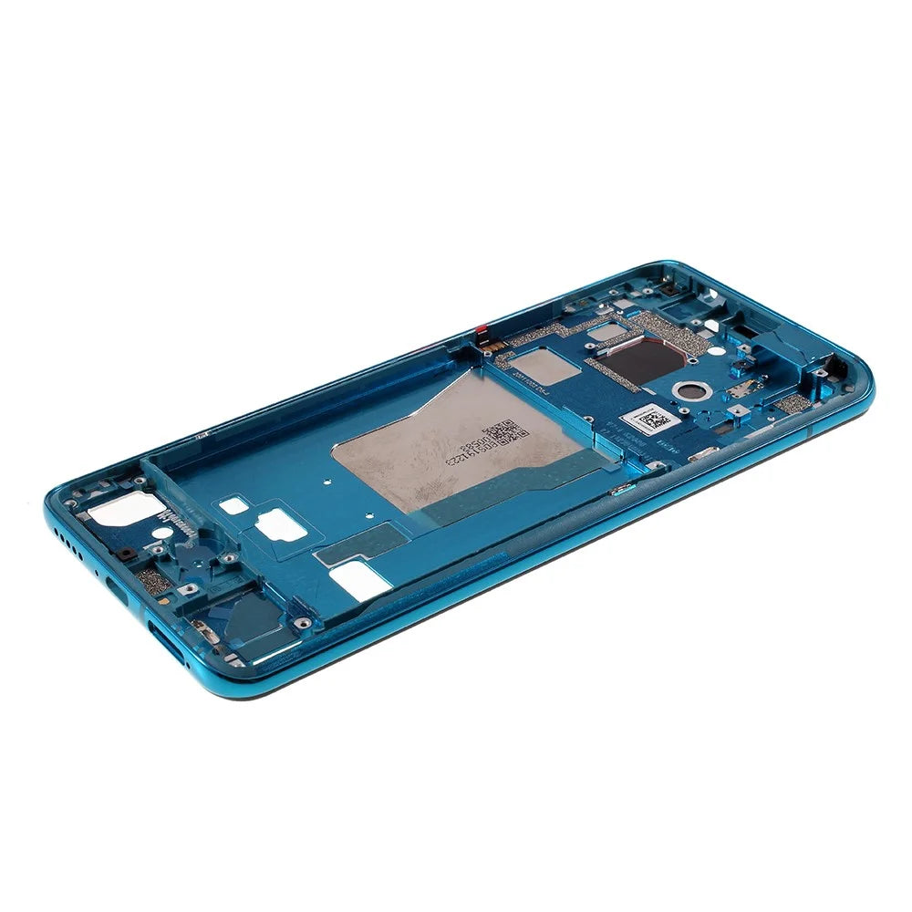OEM Front Housing Frame Replace Part (A Side + Fingerprint) for Xiaomi Redmi K30 Pro/Xiaomi Poco F2 Pro - Blue - 4