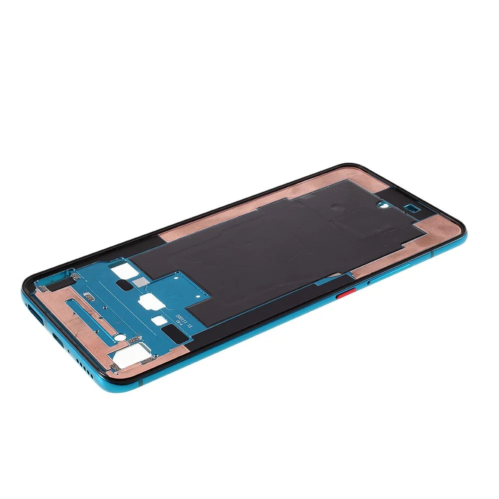 OEM Front Housing Frame Replace Part (A Side + Fingerprint) for Xiaomi Redmi K30 Pro/Xiaomi Poco F2 Pro - Blue - 5